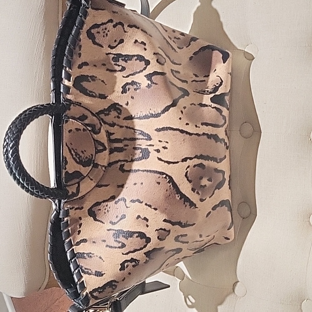 Sole Society Leopard Print Purse - Picture 3 of 4